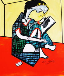 PICASSO BY NORA  THE MIRROR by Nora Shepley