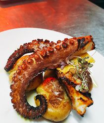 Grilled Octopus by Hugo Moreira