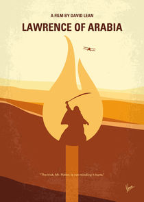 No772 My Lawrence of Arabia minimal movie poster von chungkong