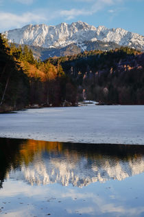 Winters end in austrian mountains von Thomas Matzl