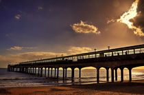 Boscombe Pier Sunset by Nigel Finn