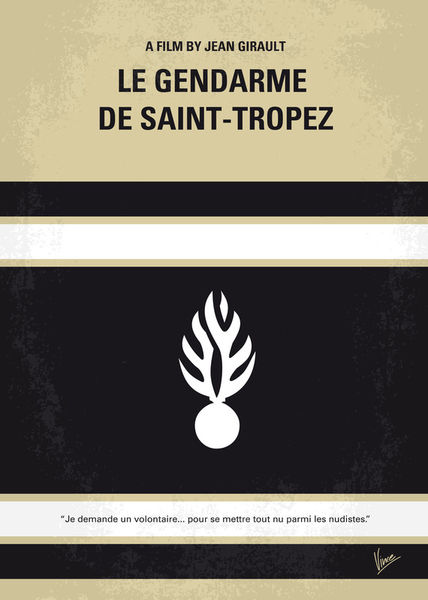 No186-my-le-gendarme-de-saint-tropez-minimal-movie-poster