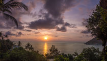 Sonnenaufgang auf Koh Phangan, Thailand / Sunrise on Koh Phangan von Martin Gröger