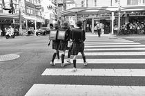 school kids in tokyo by Mirko Lehne