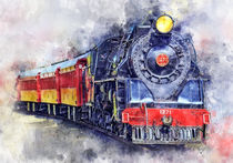 Dampflokomotive by Peter Roder