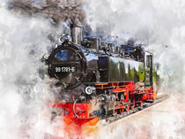 Dampflokomotive von Peter Roder