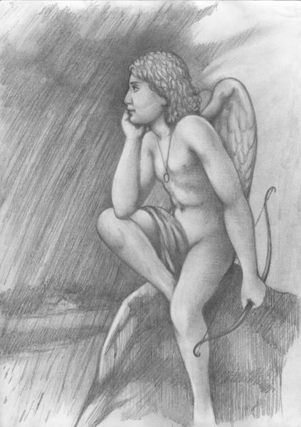 Cupid-and-rain
