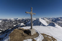 Fleischbang Gipfelkreuz von Rolf Meier