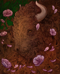 Buffalo Bloom von Anneliese Mak