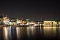 Hamburg bei Nacht von Jens L. Heinrich