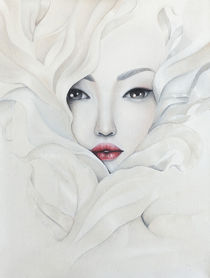 White flower by Uliana Ermolenko