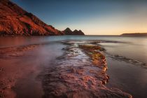 Three Cliffs Bay Gower by Leighton Collins