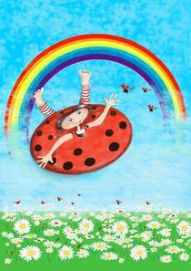 Tünchen fliegt zum Regenbogen by Kiki de Kock