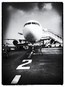Flughafen Kathmandu 2 von Helge Lehmann