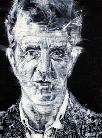 LUDWIG WITTGENSTEIN - acrylic portrait von lautir