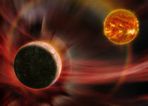 Mercury and the Sun by maxal-tamor