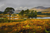 Grey skies over Loch Tulla by chris-drabble