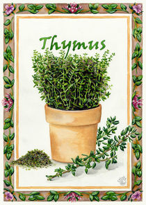 Thymus (Thyme) von Colette van der Wal