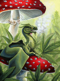 Green Dragon von Rebecca Magar