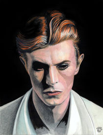 BOWIE - The Thin White Duke by Colette van der Wal