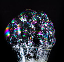 glass bowl of bubbles by Tim Seward