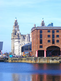 Albert Dock And the 3 Graces by John Wain