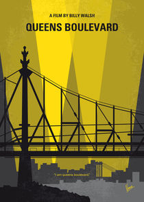 No776 My Queens Boulevard minimal movie poster by chungkong
