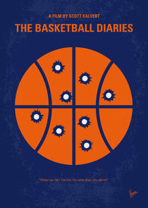 No782 My The Basketball Diaries minimal movie poster von chungkong