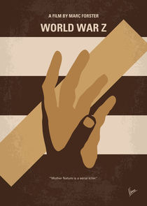 No783 My World War Z minimal movie poster by chungkong