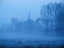 Oedter Kirche in der Morgendämmerung by Frank  Kimpfel