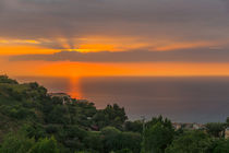 Sonnenuntergang in Kalabrien, Italien von globusbummler