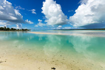 Lagune von Aitutaki, Cook Islands, Südsee by globusbummler