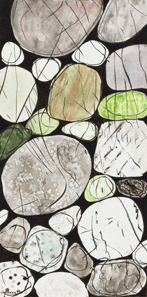 Classical Stones Pattern in High Format  by Heidi  Capitaine