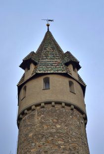 Grüner Turm in Ravensburg by kattobello