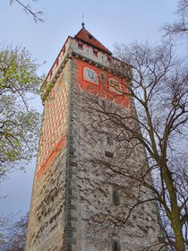 Gemalter Turm in Ravensburg 1 von kattobello