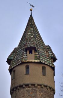 Grüner Turm in Ravensburg 2 by kattobello