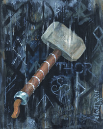 Thors Hammer by E. Axel  Wolf