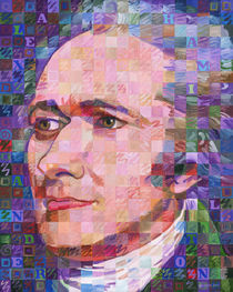 Portrait of Alexander Hamilton by Randal Huiskens