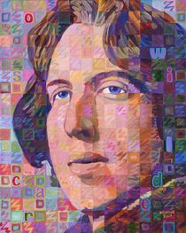 Portrait Of Oscar Wilde by Randal Huiskens