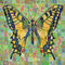 Butterfly-swallowtail-on-green-afl