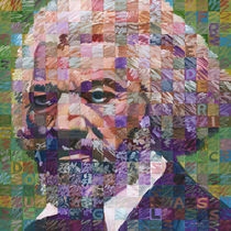 Portrait Of Frederick Douglass by Randal Huiskens