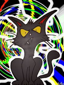 LSD Timegate Art Katze von Stefan Gilles