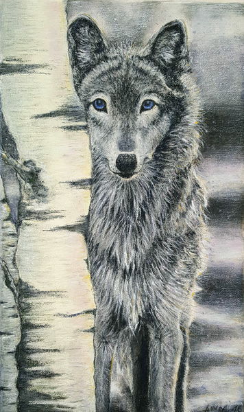 Soul-art-wolf-40x60