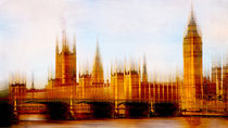 London mit Big Ben by Horst  Tomaszewski