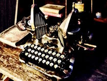 Antique Typewriter Oliver #9 by Susan Savad