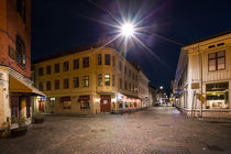 Gothenburg Haga at night by Bastian Linder