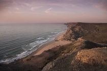 Coast and beach at Sagres at Algarve in Portugal by Bastian Linder