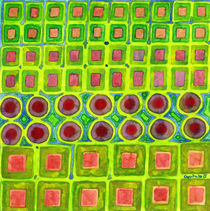 Connected filled Squares Fields von Heidi  Capitaine