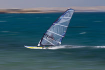 Windsurfing in Egypt by Bastian Linder