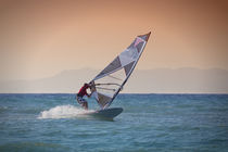 Windsurfing in Rhodes, Greece von Bastian Linder